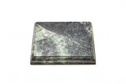 Green Marble Square Base 4"